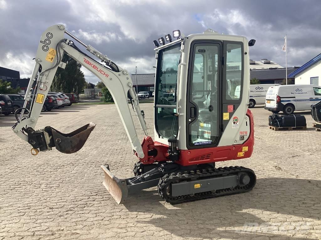 Takeuchi TB 216 Minigravere <7t
