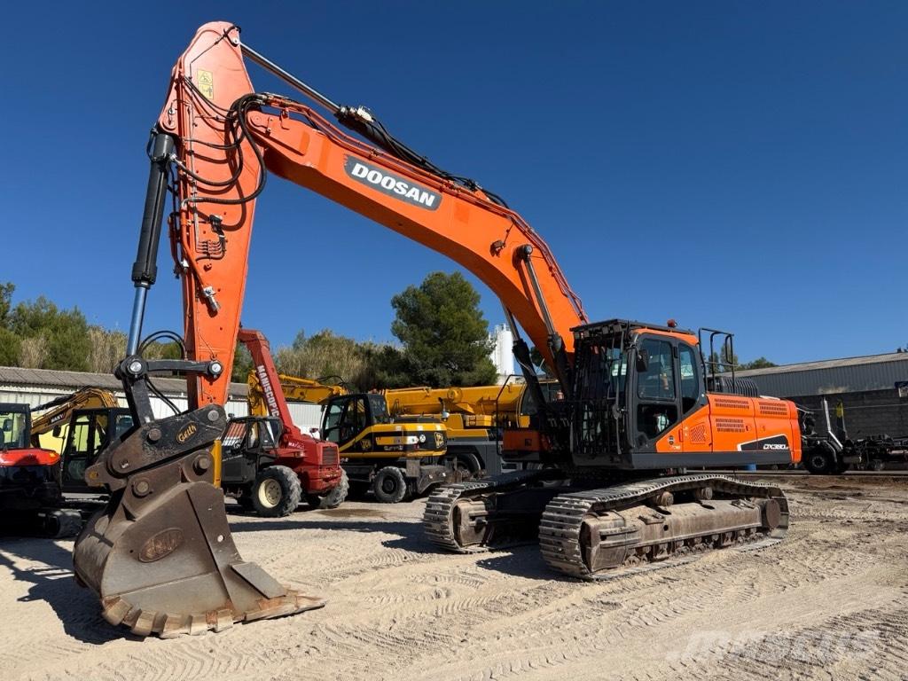 Doosan DX 380 LC Beltegraver
