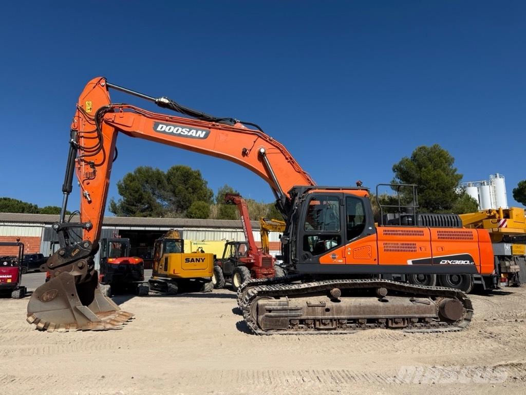 Doosan DX 380 LC Beltegraver