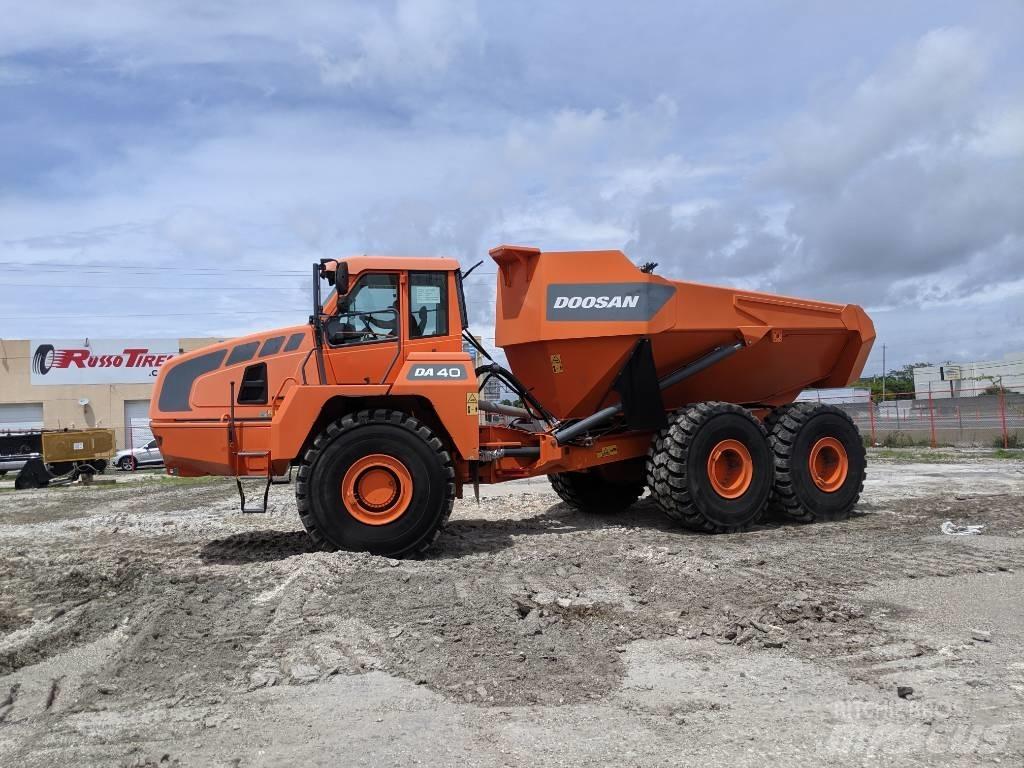 Doosan DA 40 Rammestyrte Dumpere