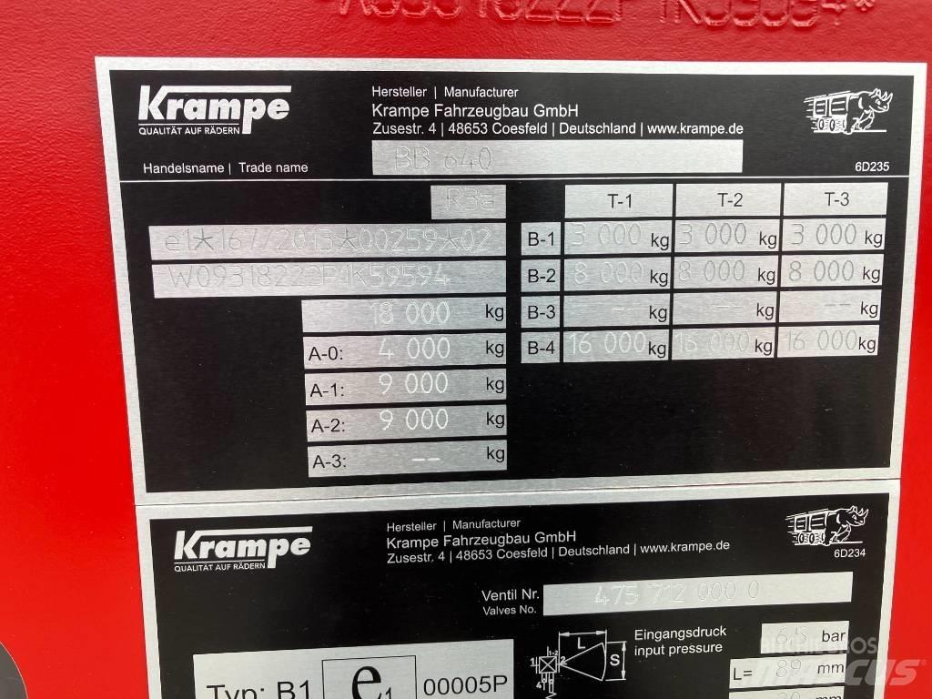 Krampe BB640 Tipphengere