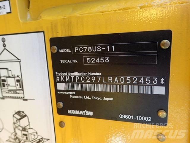 Komatsu PC78US-11 Beltegraver