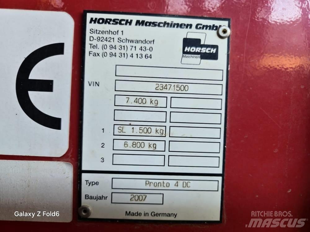 Horsch Pronto 4 DC Kombinerte såmaskiner