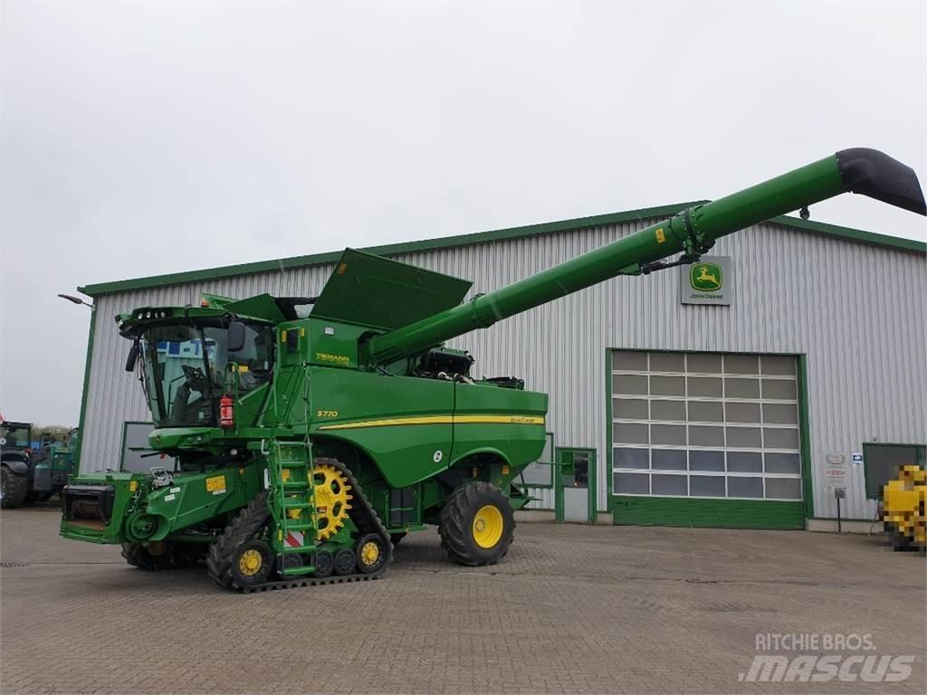 John Deere S770 Skurtreskere