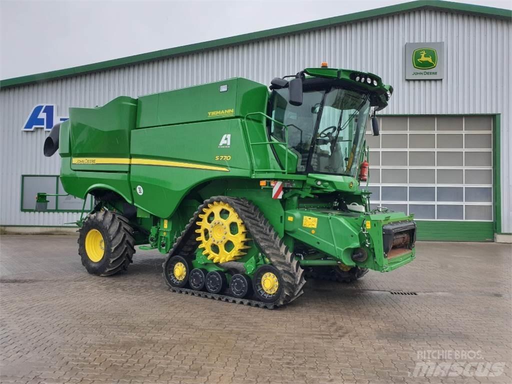John Deere S770 Skurtreskere