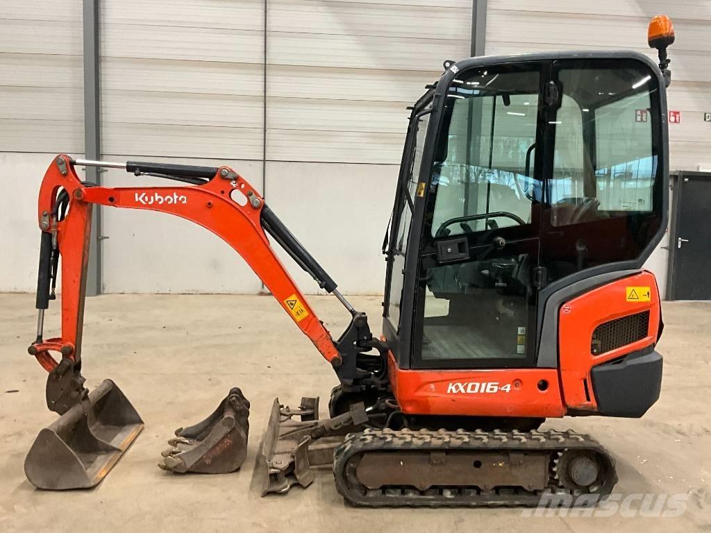 Kubota KX 016-4 Minigravere <7t