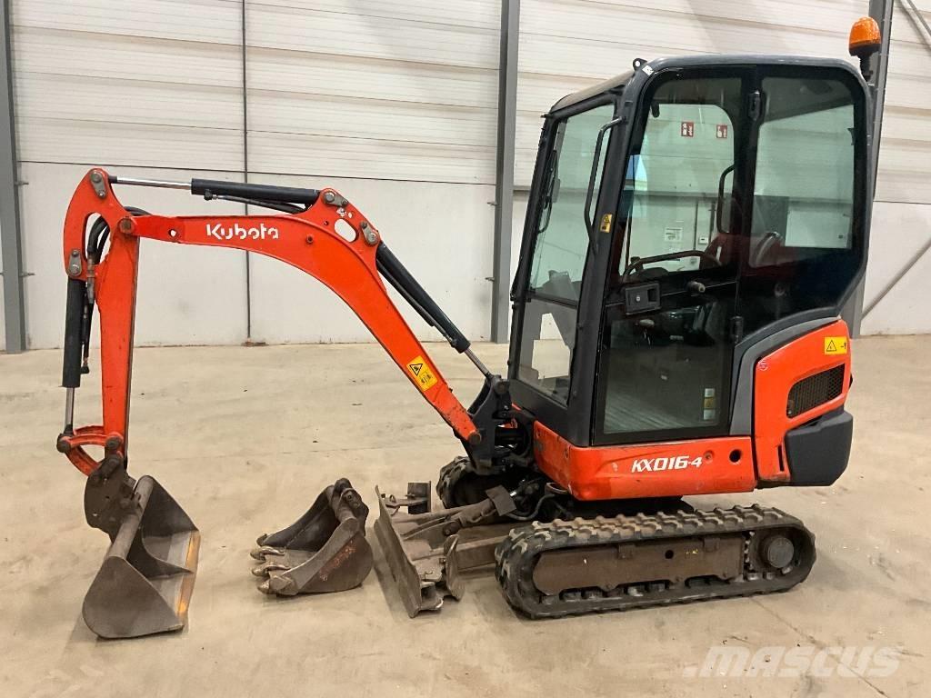 Kubota KX 016-4 Minigravere <7t