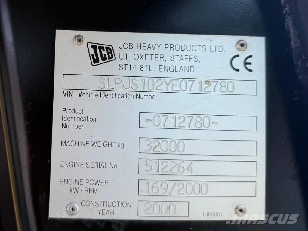 JCB JS 330 XD Beltegraver