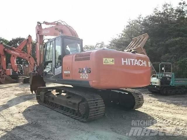 Hitachi ZX 200 Beltegraver