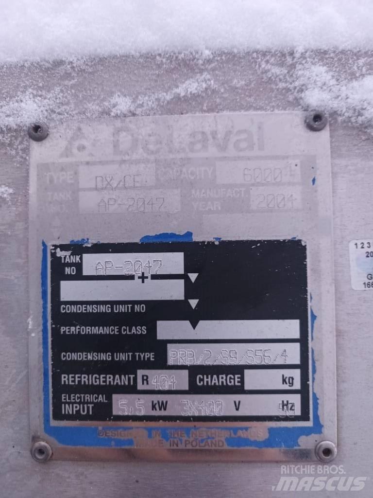 Delaval DX-CE Melketanker og tilbehør