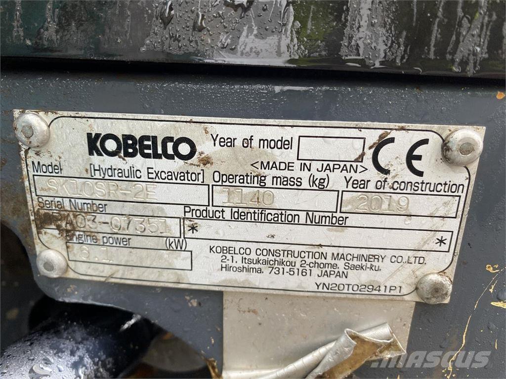 Kobelco SK10SR-2 Hjulgravere