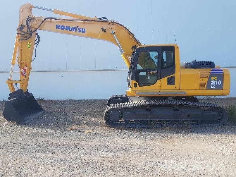 Komatsu PC 210 LC-8 Beltegraver