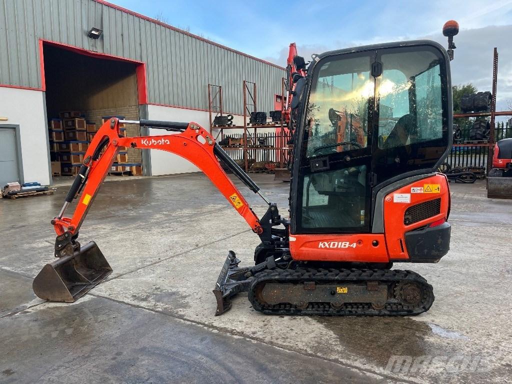 Kubota KX 018-4 Minigravere <7t