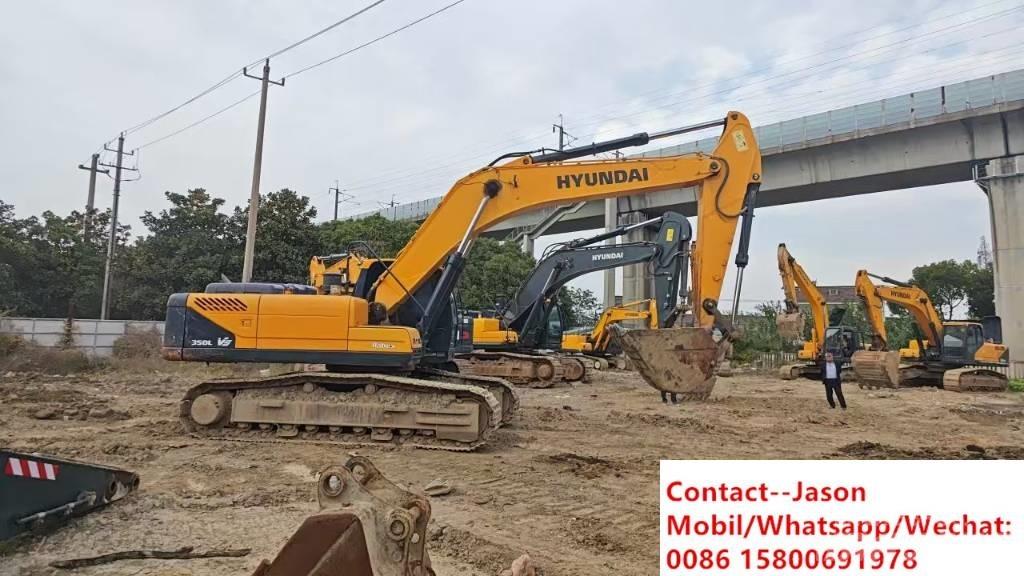 Hyundai Robex 350vs Beltegraver