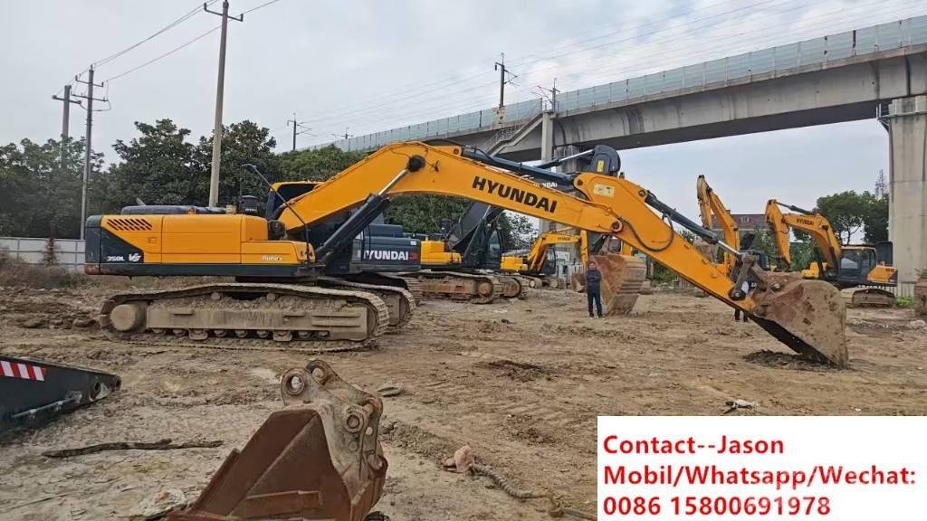 Hyundai Robex 350vs Beltegraver