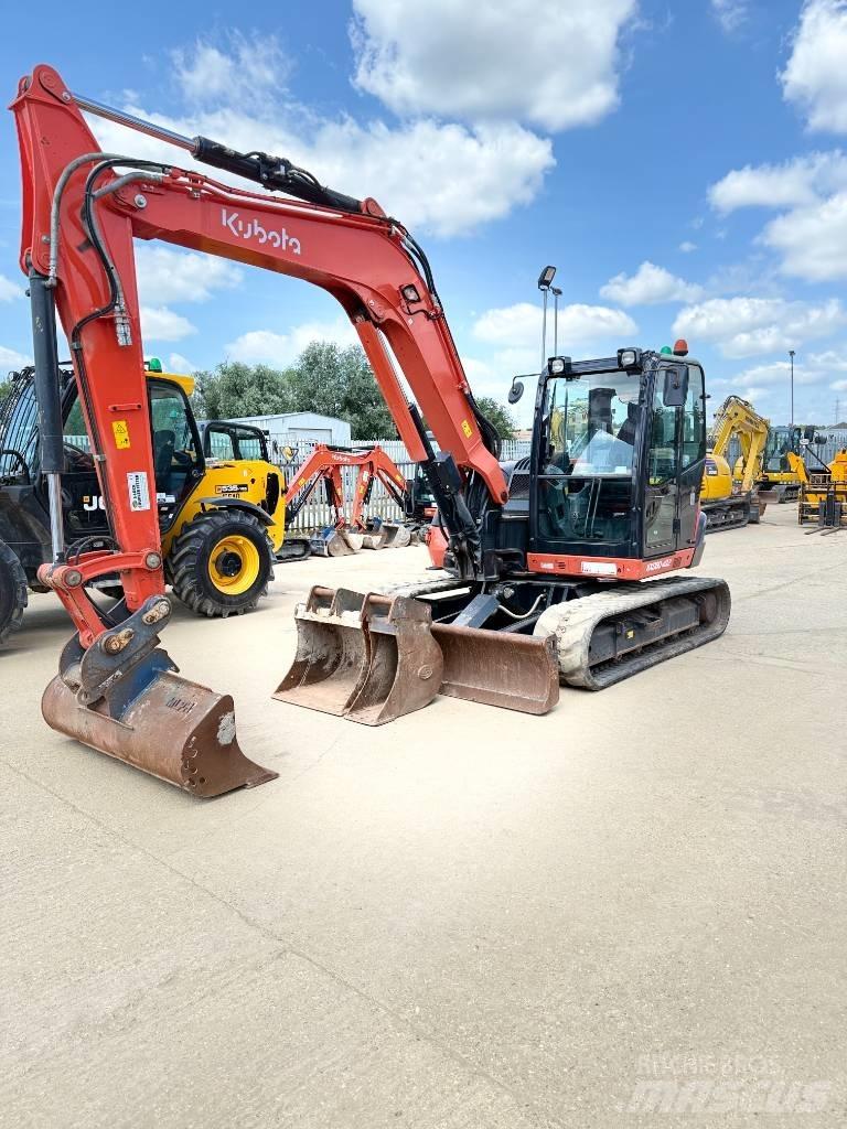 Kubota KX 080-4 Midigravere 7 - 12t