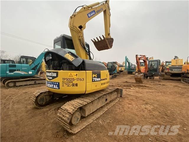 Komatsu pc78us Beltegraver