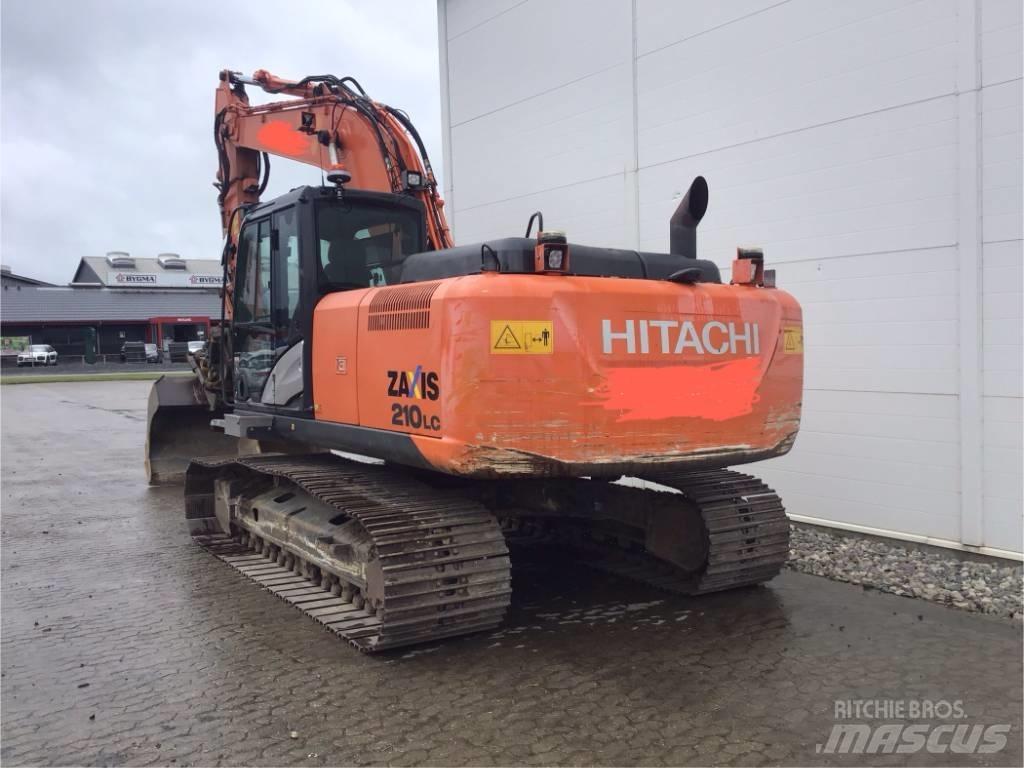 Hitachi ZX 210 LC Beltegraver