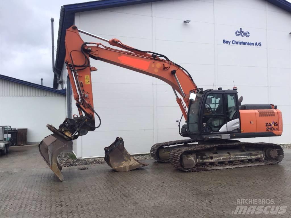 Hitachi ZX 210 LC Beltegraver