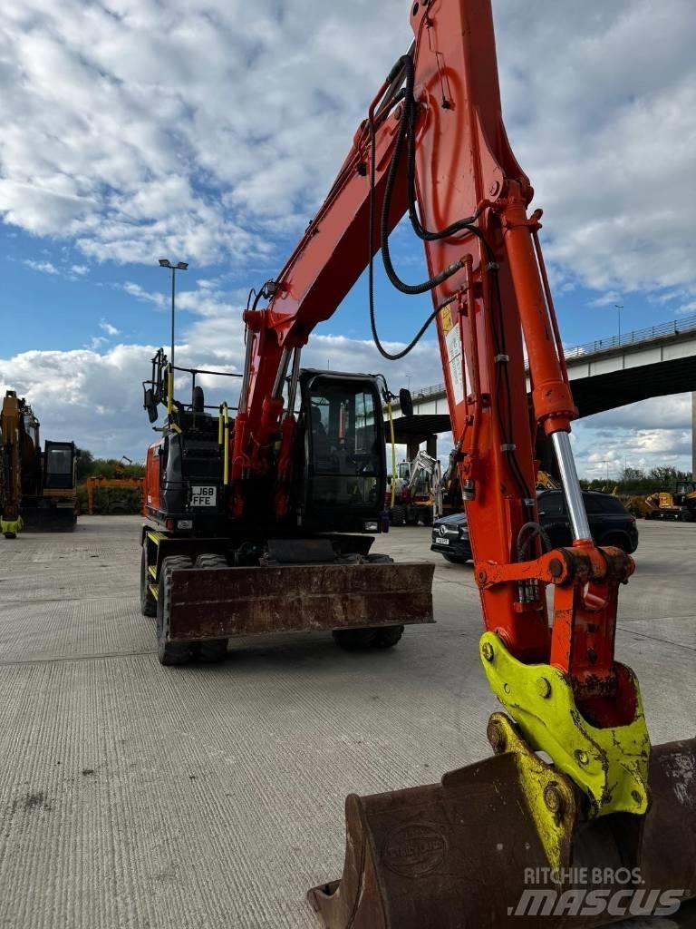 Hitachi ZX 145 W-6 Hjulgravere