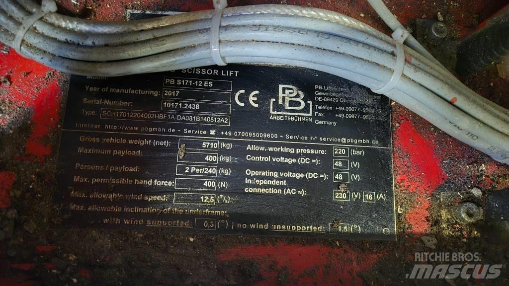PB S 171-12 ES Sakselifter