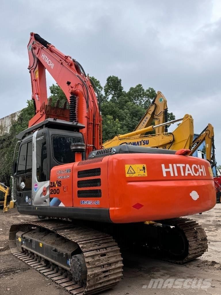 Hitachi ZX 200 Beltegraver
