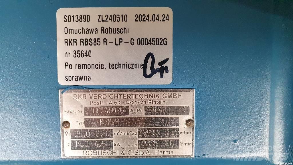 Robuschi RBS 85 Kompressor tilbehør