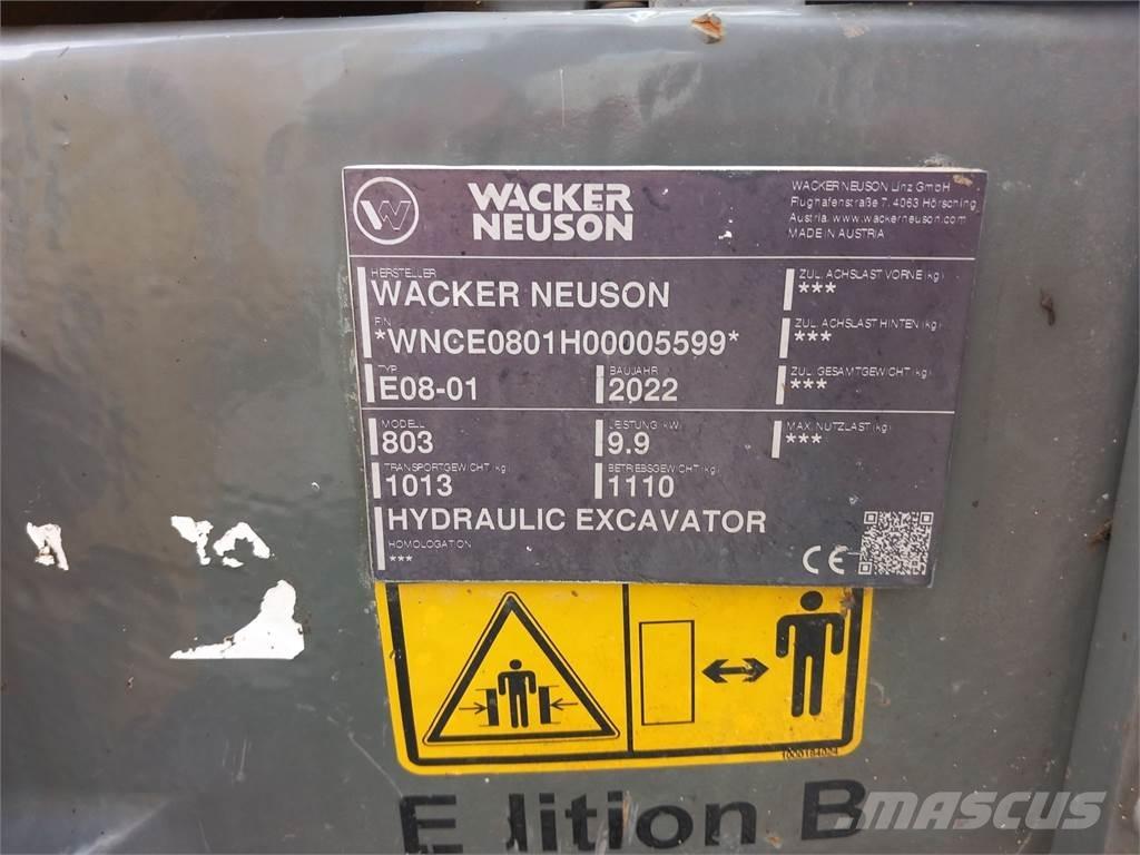 Wacker Neuson 803 Beltegraver