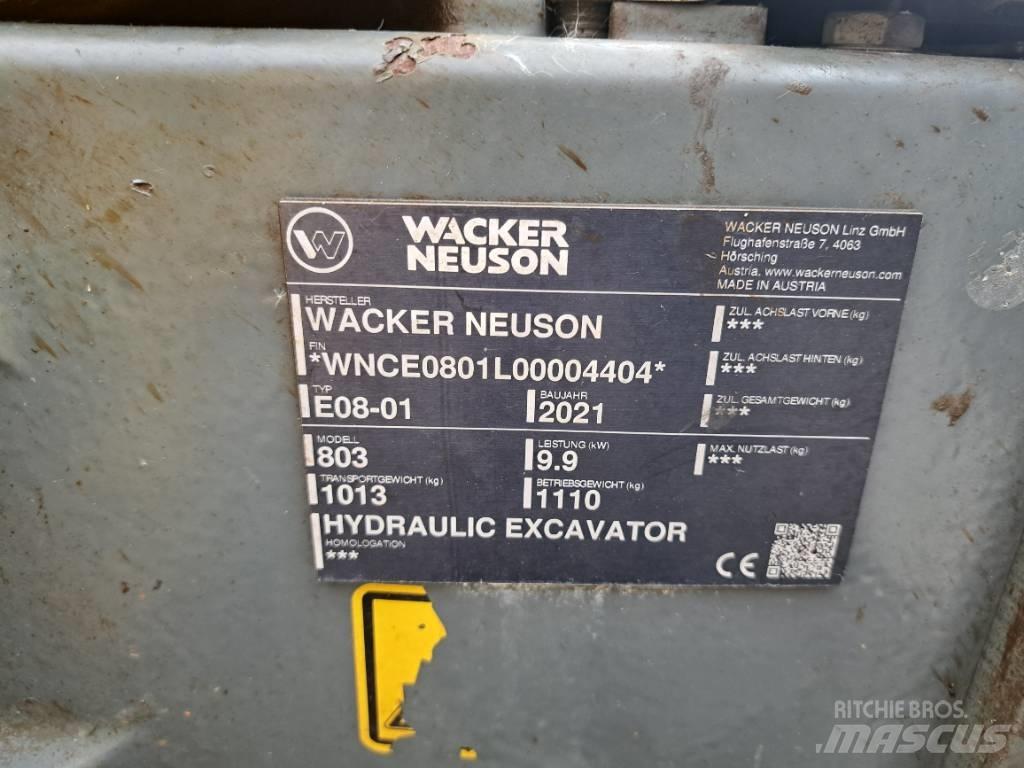 Wacker Neuson 803 Beltegraver