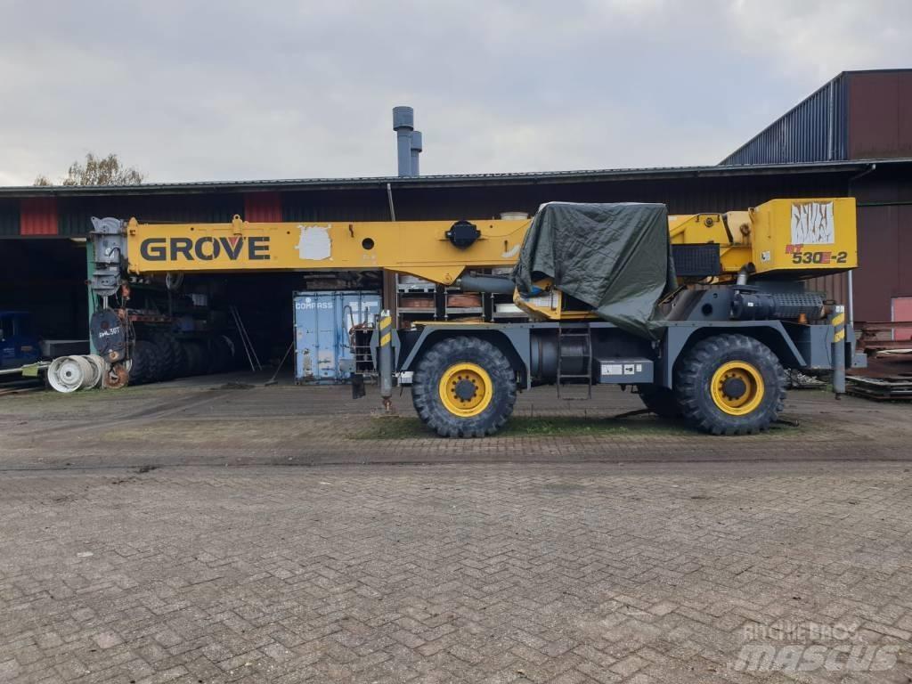 Grove RT 530 E-2 Røff terreng kraner
