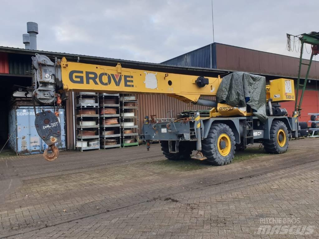 Grove RT 530 E-2 Røff terreng kraner