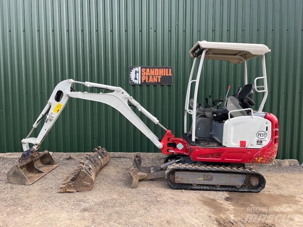 Takeuchi TB 216 Minigravere <7t