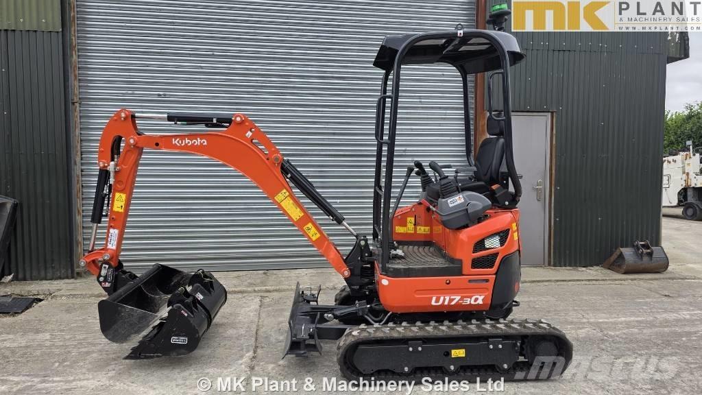 Kubota U 17-3a Minigravere <7t