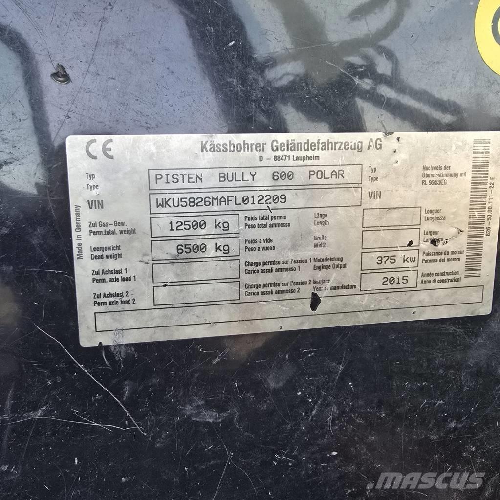 Kässbohrer PB 600 Tråkkemaskiner