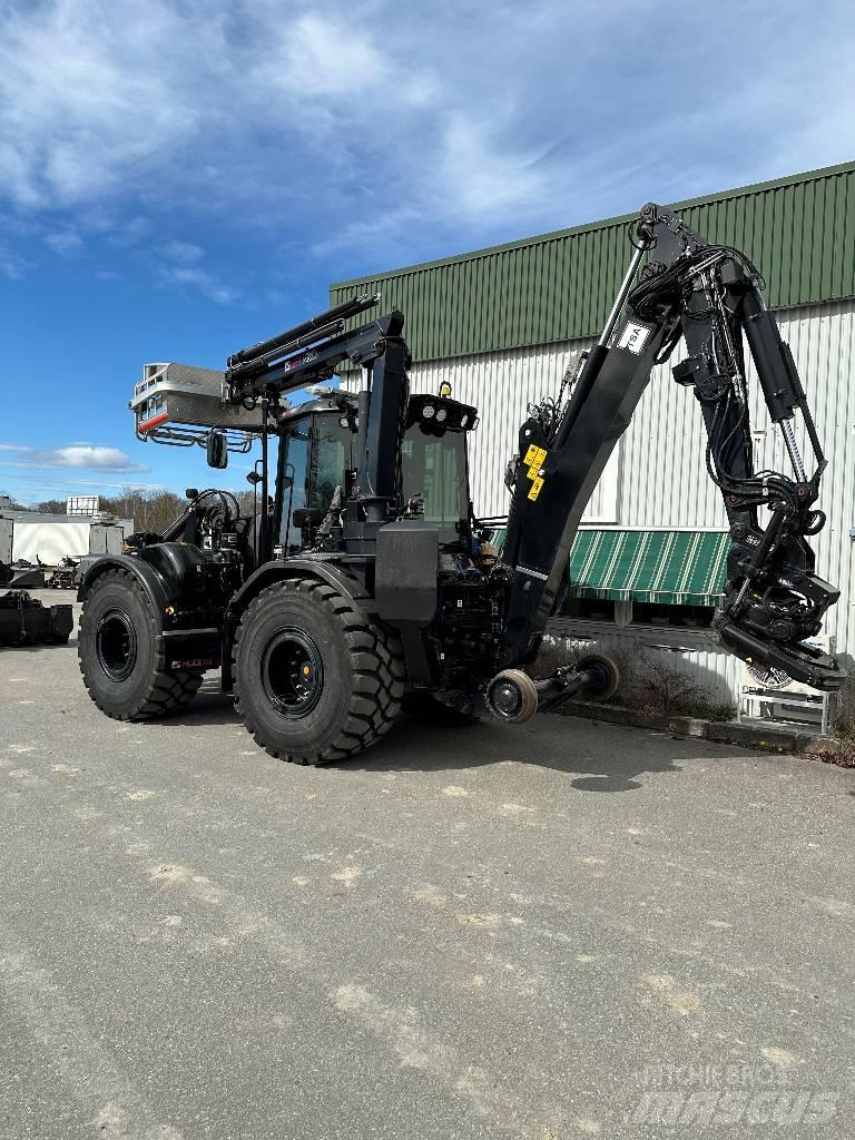 Huddig 1260D Rail Traktorgravere