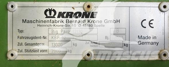 Krone BP12130 Firkantpresser
