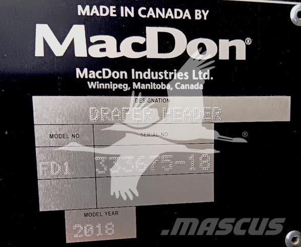 MAC DON FD145 Skjærebord til skurtresker