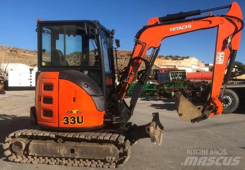 Hitachi ZX 33 U-5 A Minigravere <7t