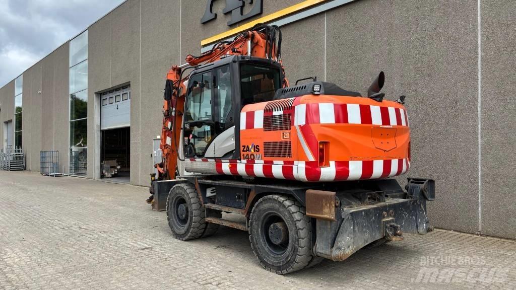 Hitachi ZX 140 W-5 Hjulgravere