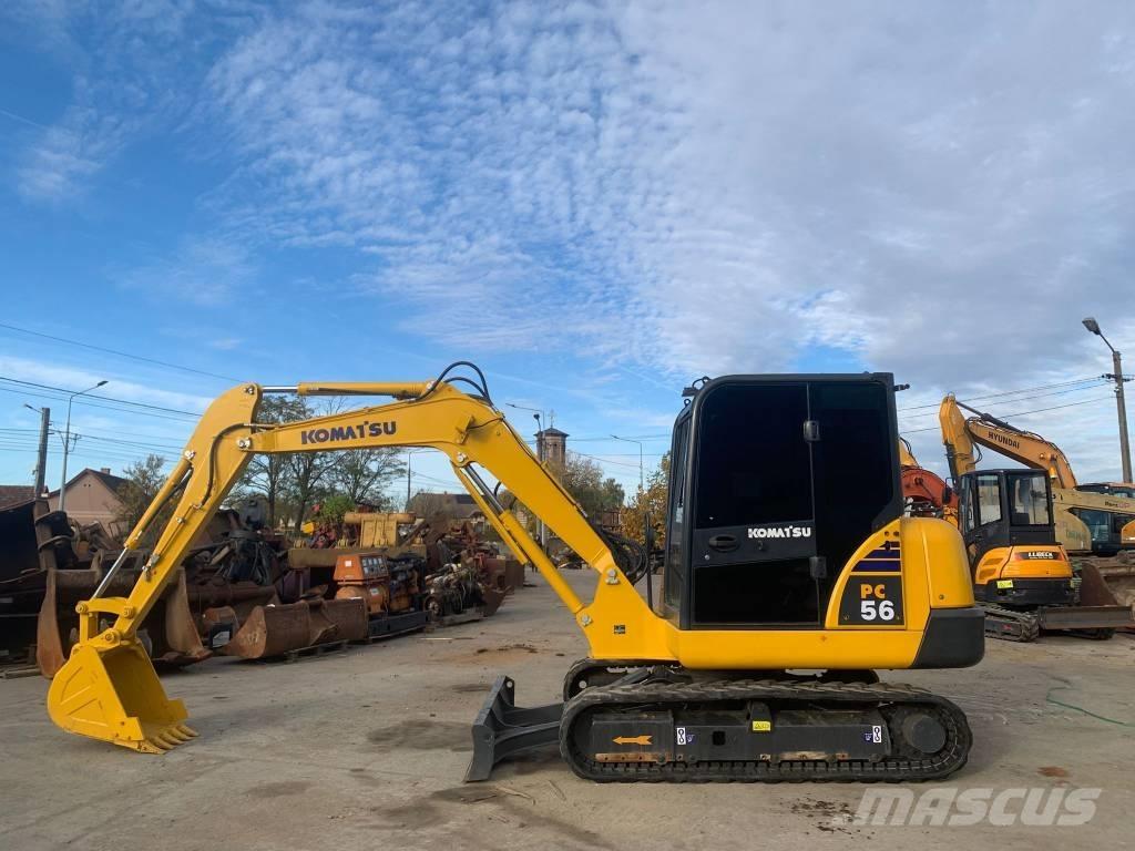 Komatsu PC 56-7 Minigravere <7t