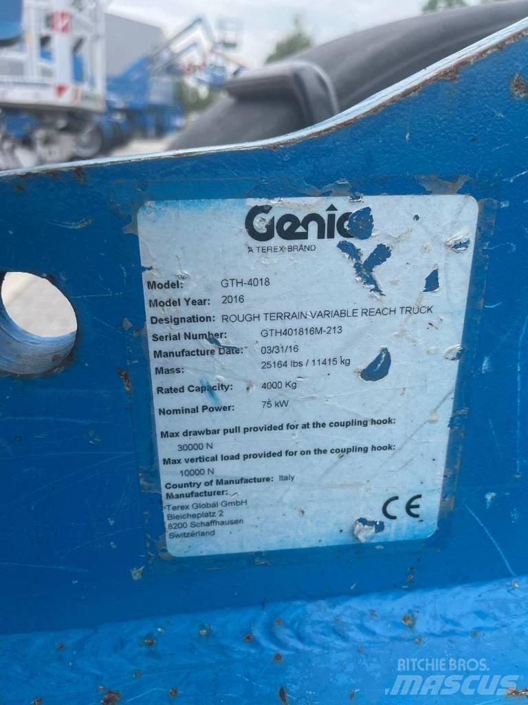 Genie GTH 4018 Teleskoplastere