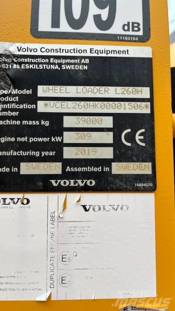 Volvo L260H Hjullastere