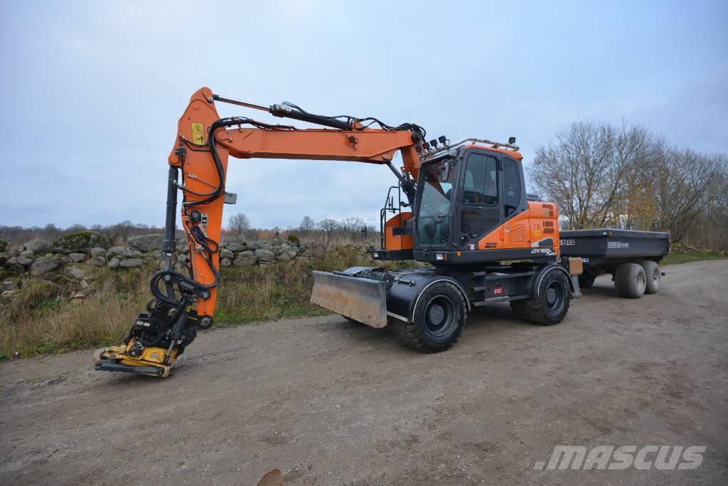 Doosan DX 165 W-5 Hjulgravere