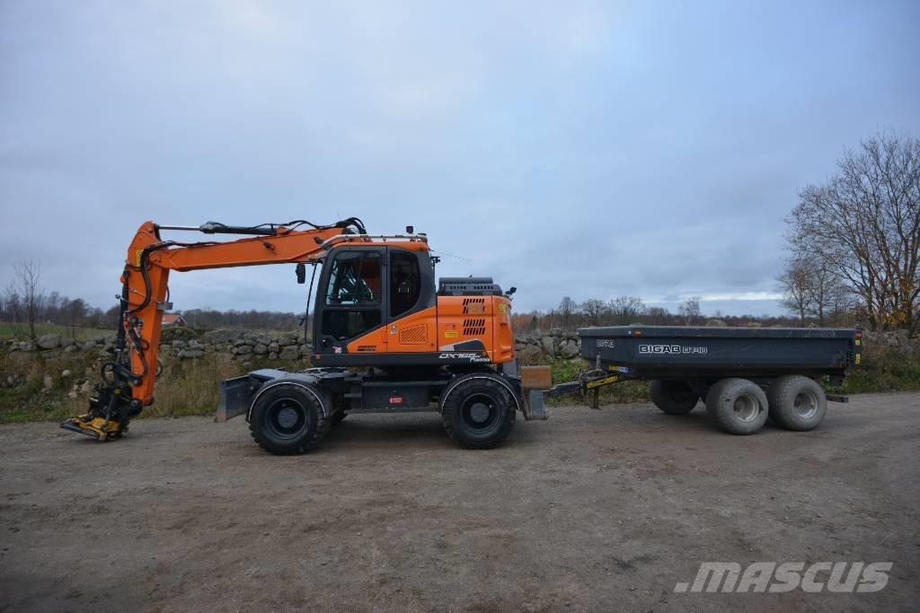 Doosan DX 165 W-5 Hjulgravere