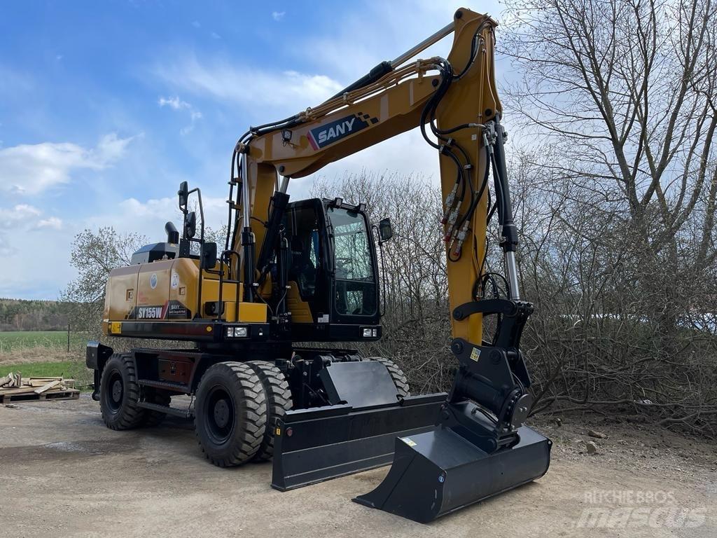 Sany SY155W Hjulgravere