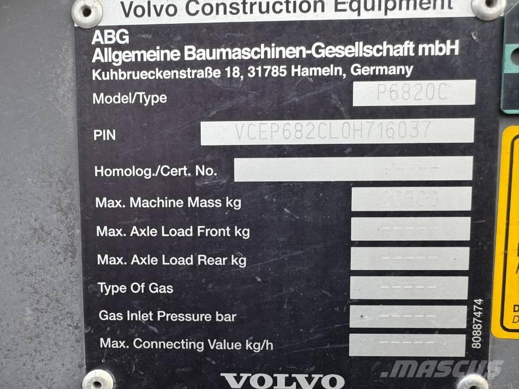 Volvo P 6820 C Asfaltutleggere