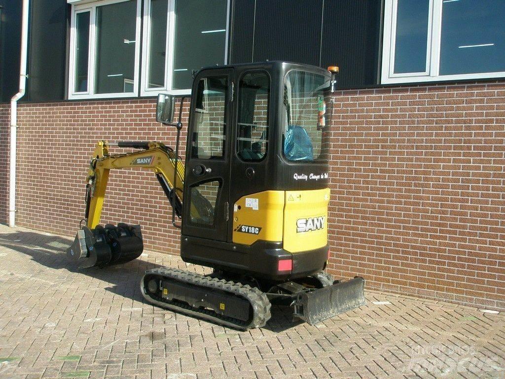 Sany SY18C Minigravere <7t