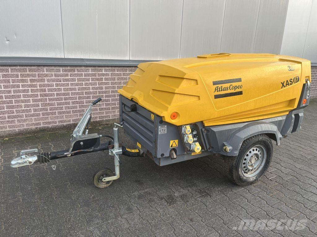 Atlas Copco XAS67 Kompressorer