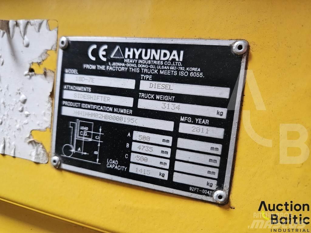 Hyundai 18D-7E Diesel Trucker