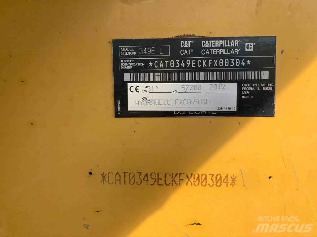 CAT 349 E Beltegraver
